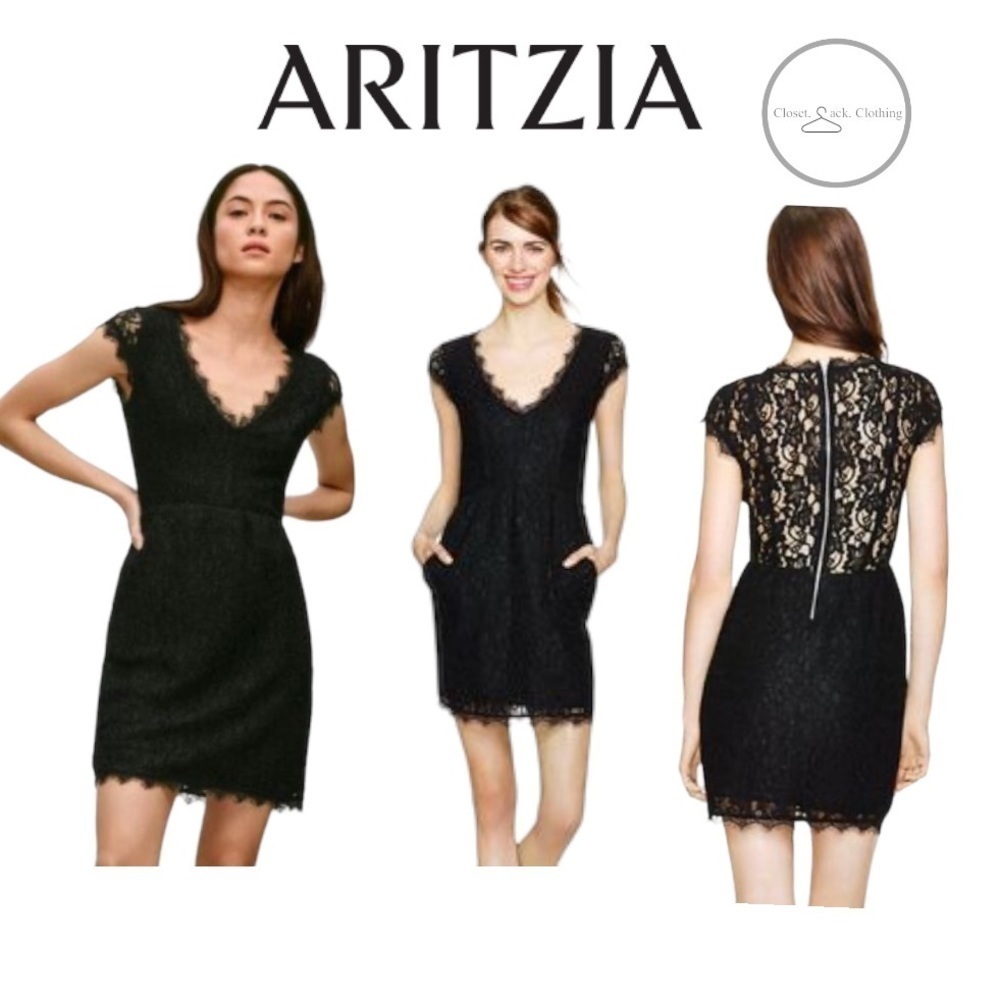 Aritzia Babaton Tobias Lace Dress Size 6
